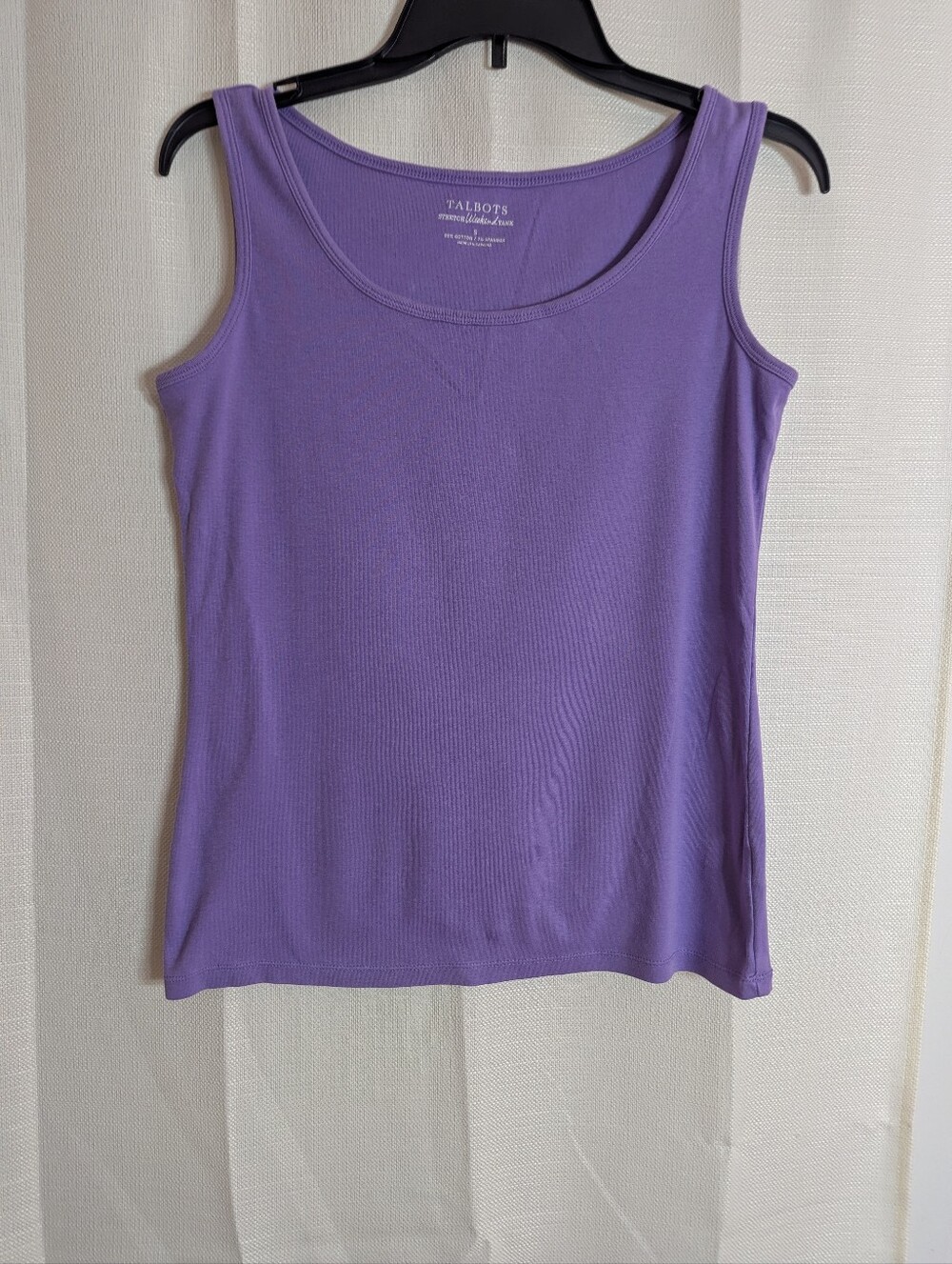 Talbots Lavender Scoop Neck Tank